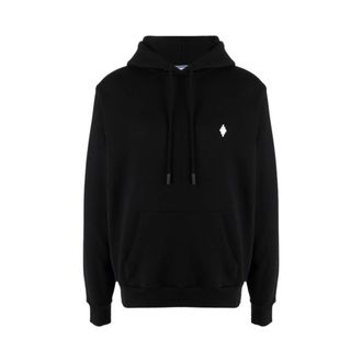Marcelo Burlon Accessoires - Heren - Sweatshirts & Hoodies - Zwart - Maat: 2XS