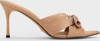 Charles & Keith Jayce Crystal Stiletto Mules