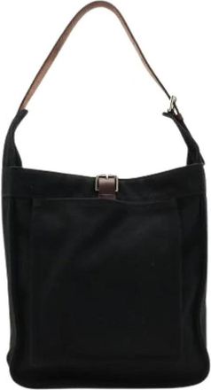 Herm&egrave;s Pre-owned Shoulder Bag - Dames - Vintage Schoudertas - Zwart - ONE Size - Vintage