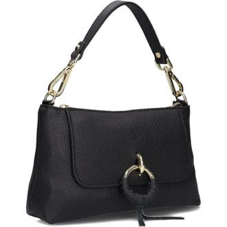 Notre-V Tassen, Dames, Zwart, ONE Size, Leer, Dames Schoudertassen Cosi