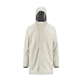K-Way K-Way, Rain Jackets, male, Beige, Size: XL Tommy Bonded Jersey