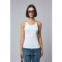 Jean Paul Gaultier Tank Top With Overall Engraved