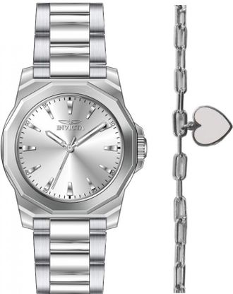 Invicta Speedway Quartz Silver Dial Ladies Watch 48577