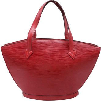 Louis Vuitton Abstract Leather Saint Jacques Pm (Authentic Pre-Loved)