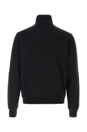 Prada Mens Black Wool Reversible Cardigan Nero Maglie