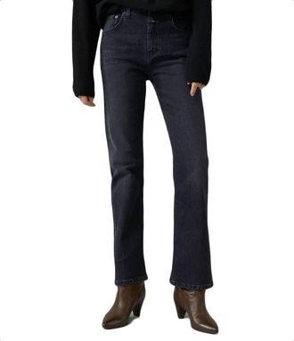 Closed Baylin Slim High Rise Jeans In Dark Grey