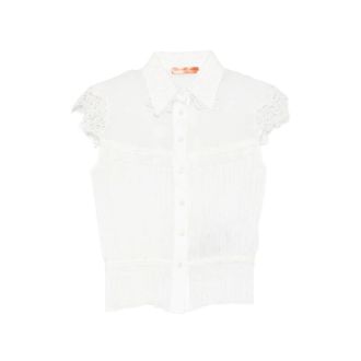 Ermanno Scervino Lace-trim Blouse