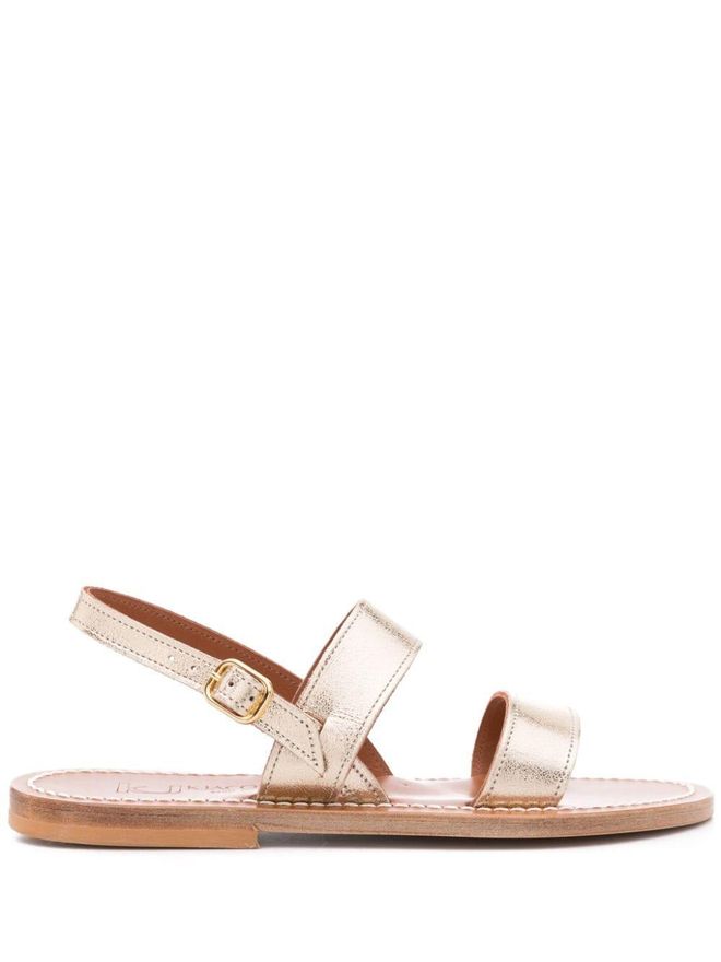 Barigoule lederen sandalen