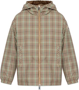 Moncler Grimpante Reversible Donsjack - Dames - Gewatteerde jassen - Beige - M - Katoen - Jassen
