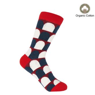 Peper Harow Ouse Womens Socks - Red