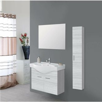 Feridras Feridras - mobile bagno CM.80 2A sosp.grigio