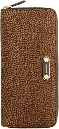 Borbonese B-Classic Portafoglio Large Zip Around - - Accessories - Donna - Marrone - ONE SIZE