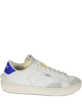 Strype leather sneakers - men - Rubber/Calf Leather/Cotton - 39 - White