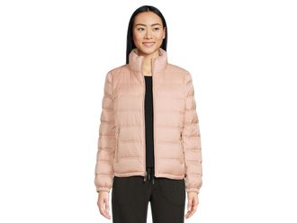 Michael Kors Reversible Packable Down M826438Y74 Womens Coat Rosewater/Dusty Rose : MD, Nylon