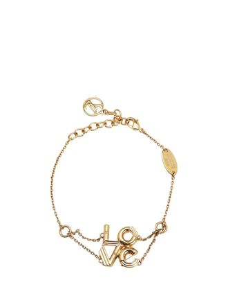 Louis Vuitton Bracciale LV & Me Love Bracelet in ottone placcato oro 2016
