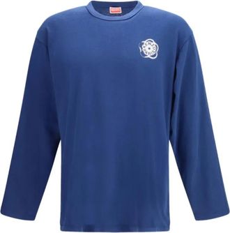 Kenzo T-shirt manica lunga Boke Flower 2.0 - - Tops - Uomo - Blu - L