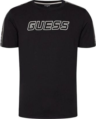 Guess T-Shirt - Heren - T-shirts - Zwart - S - Katoen - Tops