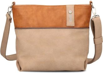 zwei Tassen, Dames, Bruin, ONE Size, Leer, Mademoiselle Jana J8