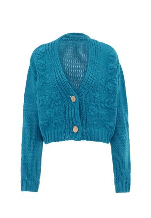 Mymo Jumper Dames turkoois