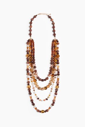 H&M Mehrreihige Halskette - Brown