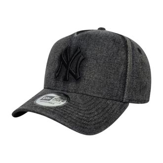 New Era Denim E-Frame Cap - unisex - Petten - Zwart - ONE Size - Denim - Accessoires