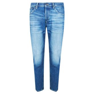 Dondup Slim-fit Jeans, male, Blue, Size: W33 Brighton Carrot Jeans