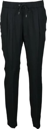 Fabiana Filippi Silk Acetate Trousers - Black
