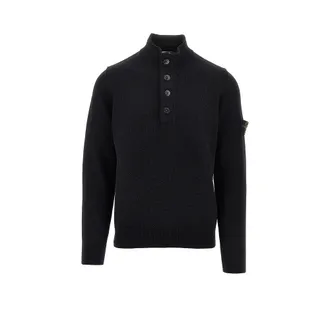 Stone Island Knitted sweater with Logo Badge Man S
