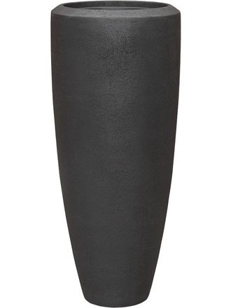 Baq Hoher Blumentopf Polystone Plain Partner &oslash; 37/ H 90 cm - Schwarz