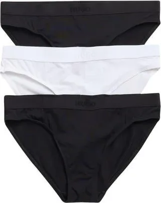 BOSS Triplet Pure Briefs in Open White at Nordstrom Rack, Size X-Small
