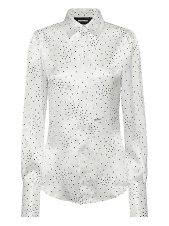 Dsquared2 Starry Night shirt - women - Fabric - 36 - White