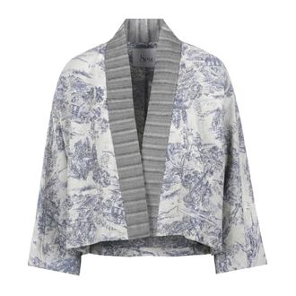 8pm Kimonos, female, Blue, Size: S Giacca Casablanca