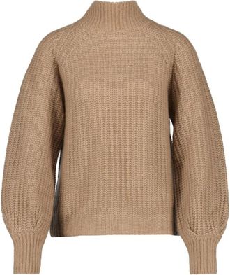 Hemisphere Pullover in Cashmere e Cotone - - Knitwear - Donna - Marrone - S