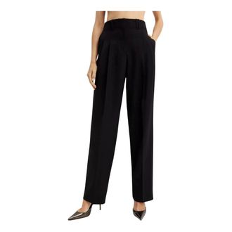 Jacquemus Dames, Broeken, Zwart, Maat: XS Katoen