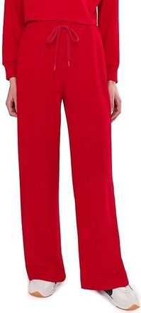 Beyond Yoga Breathe Easy Pants Womens Clothing Holly Red : LG (US Womens 10-12), Polyester/Spandex