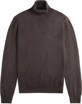 Fay F12 Cocoa Turtleneck Sweater