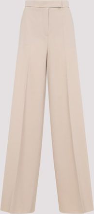 Max Mara Beige Wool Pants