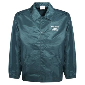 Dr&ocirc;le de Monsieur Light Jassen - Heren - Zomerjassen - Groen - L - Jassen