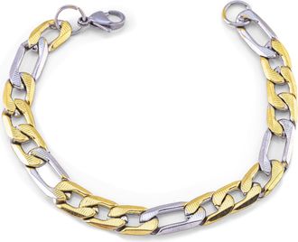 Firetti Edelstahlarmband »Armband Figaro«