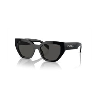 Prada PR A09S Zonnebril - Dames - Accessoires - Zwart - Maat: 53 MM