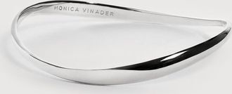 Monica Vinader Sterling Silver Swirl Bangle