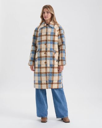 Ellen Tracy Womens Balmacaan Coat