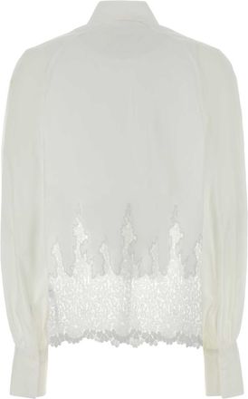 Ermanno Scervino Womens Ricamo Shirt White