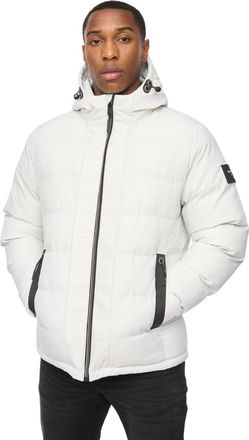 Crosshatch Mens Kampleys Jacket (Putty) - Cream - Size X-Large