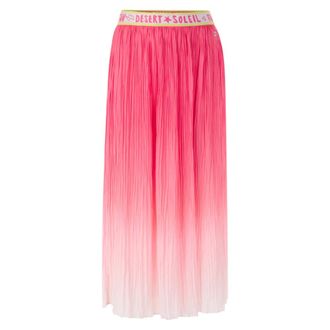 Marc Cain Rokken, Dames, Roze, 2Xl, Polyester, Plissirok