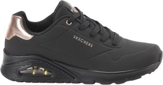 Skechers Gouden Air Sneakers - Dames - Sneakers - Zwart - 35 EU - Schoenen