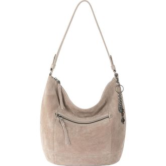 The Sak Sequoia Hobo Leather Bag in Sand Suede at Nordstrom