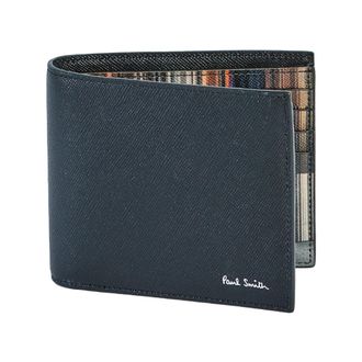 Paul Smith Mini Multiriga Wallet - Heren - Portefeuilles - Blauw - ONE Size - Leer - Accessoires
