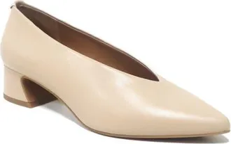 Gentle Souls Galleria Pointed Toe Pump in Sand Leather at Nordstrom, Size 8.5