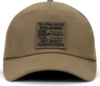 Dolce & Gabbana Mens Cotton Cap Military Green Hat